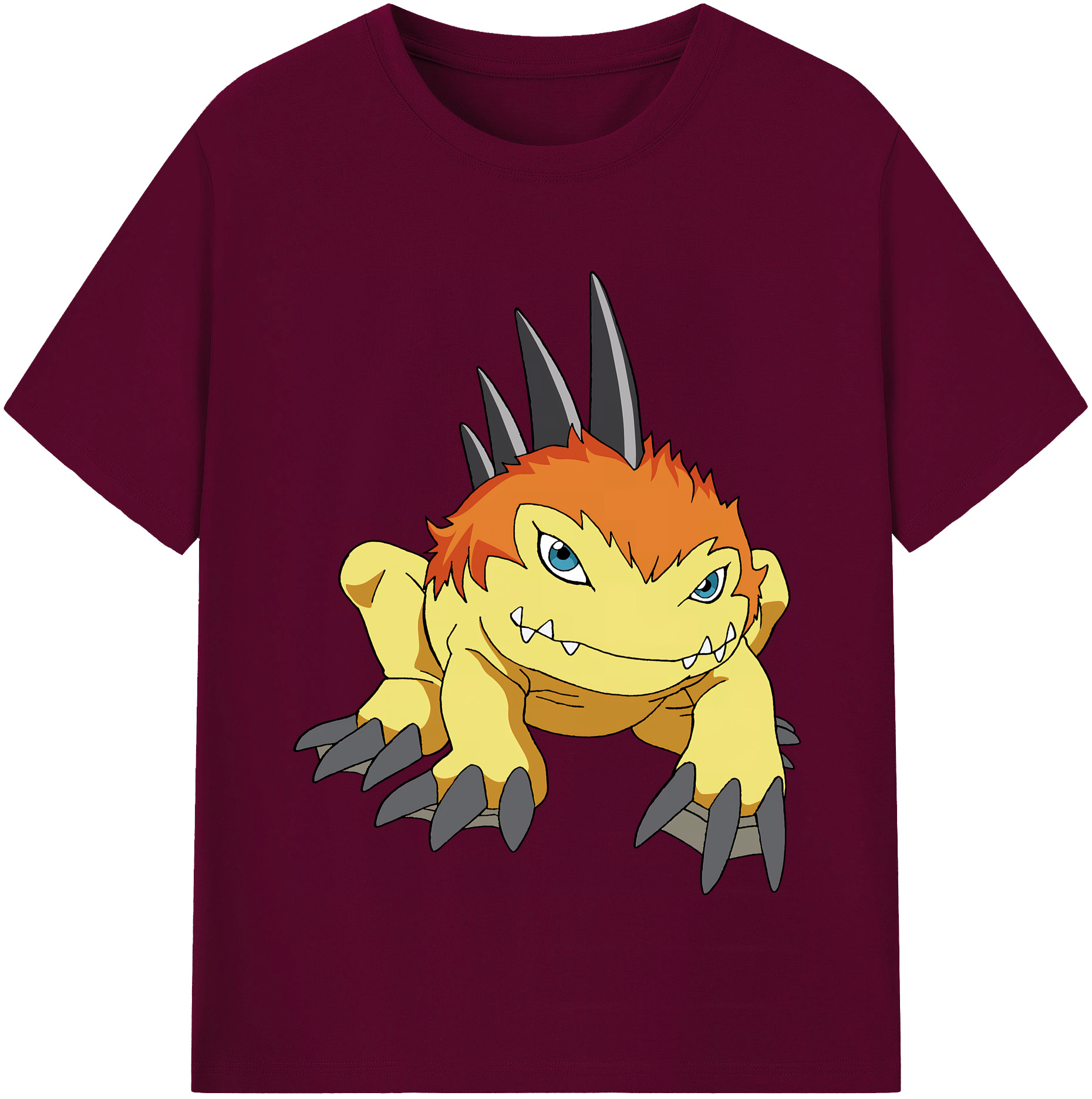 （画像用） Digimon デジタルモンスター/デジモン レディースカジュアルプリントTシャツ（綿100％）